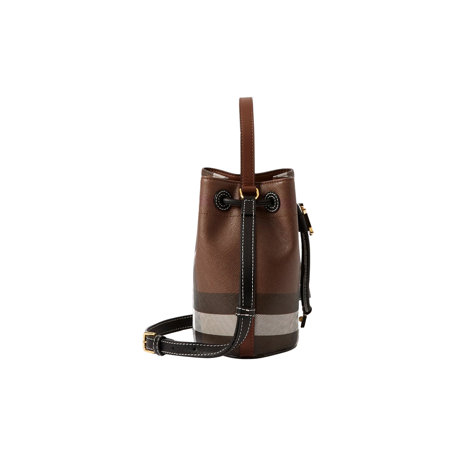 BURBERRY-Mini TB Bucket Bag