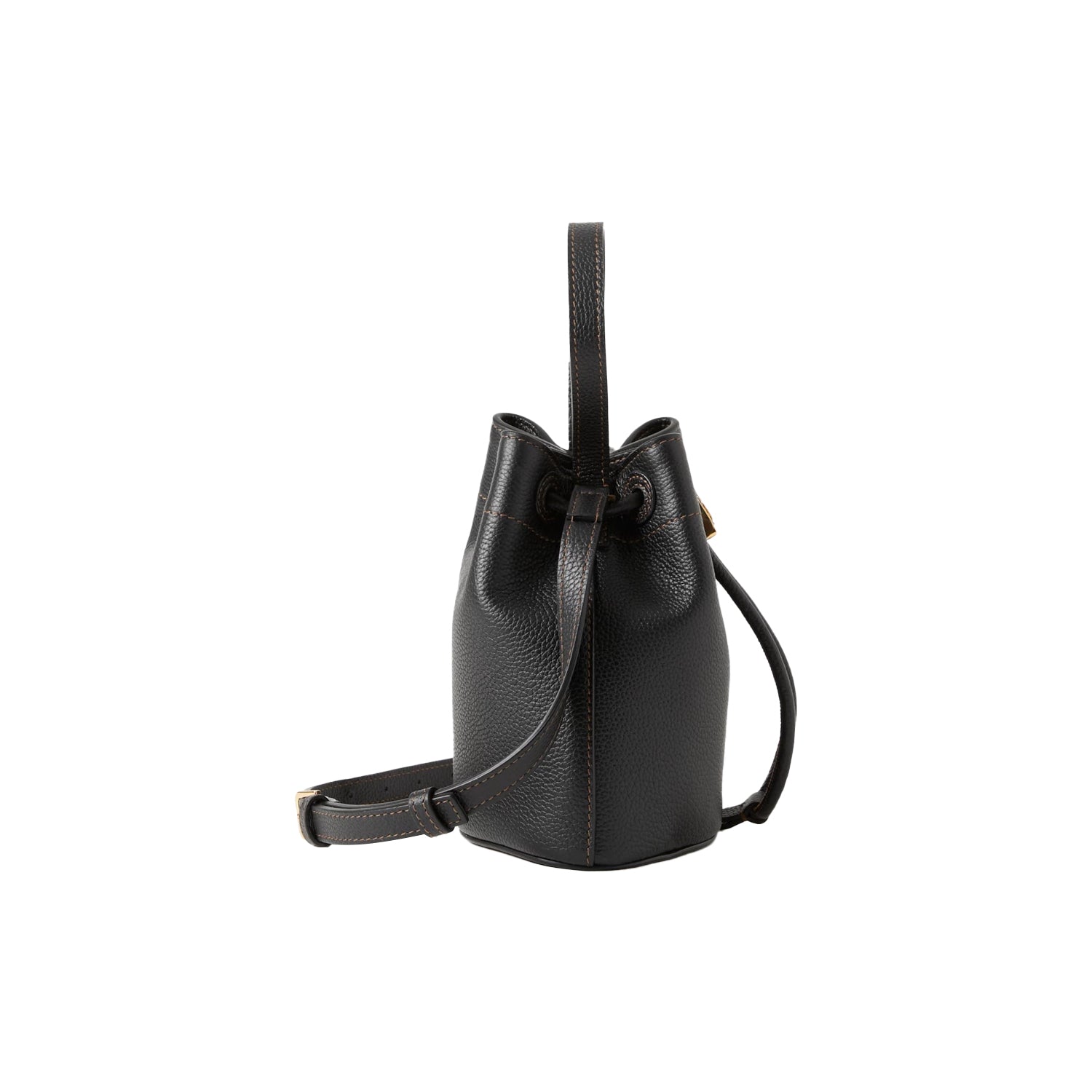 BURBERRY-Mini TB Bucket Bag