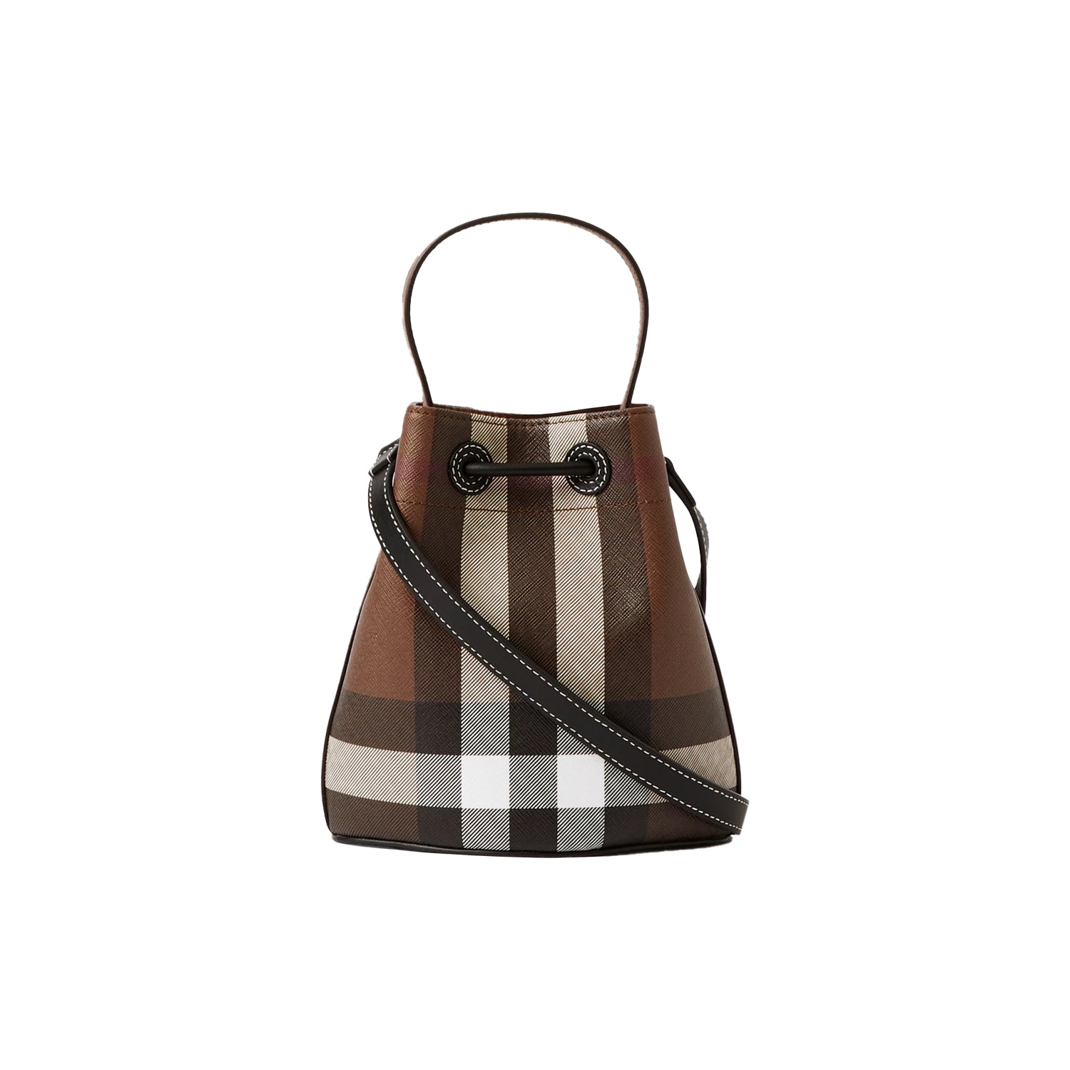 BURBERRY-Mini TB Bucket Bag