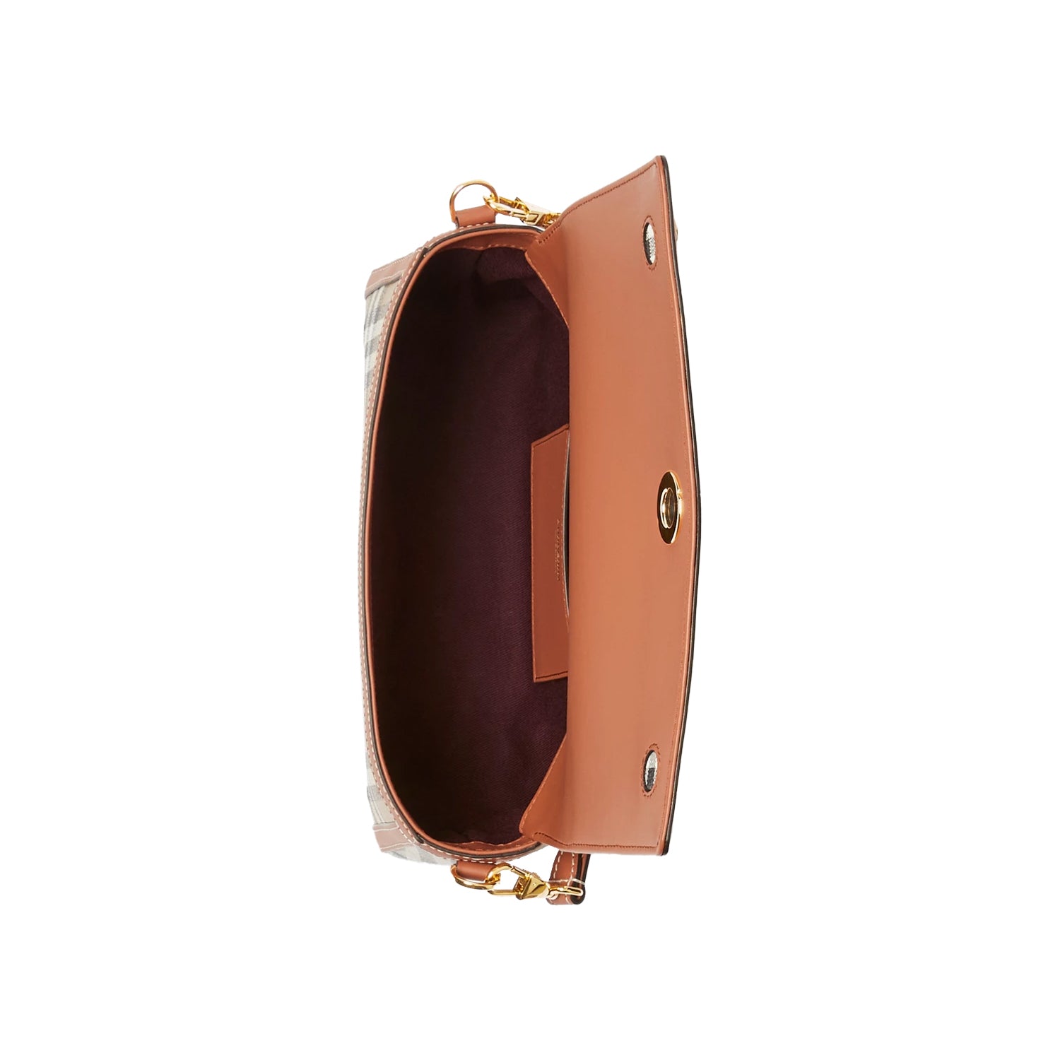 BURBERRY-Top Handle Note Bag
