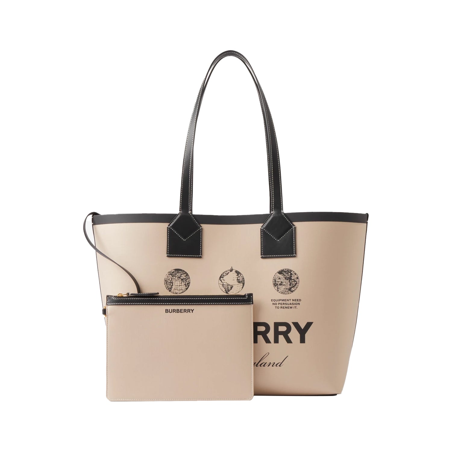 BURBERRY-Medium London Tote Bag