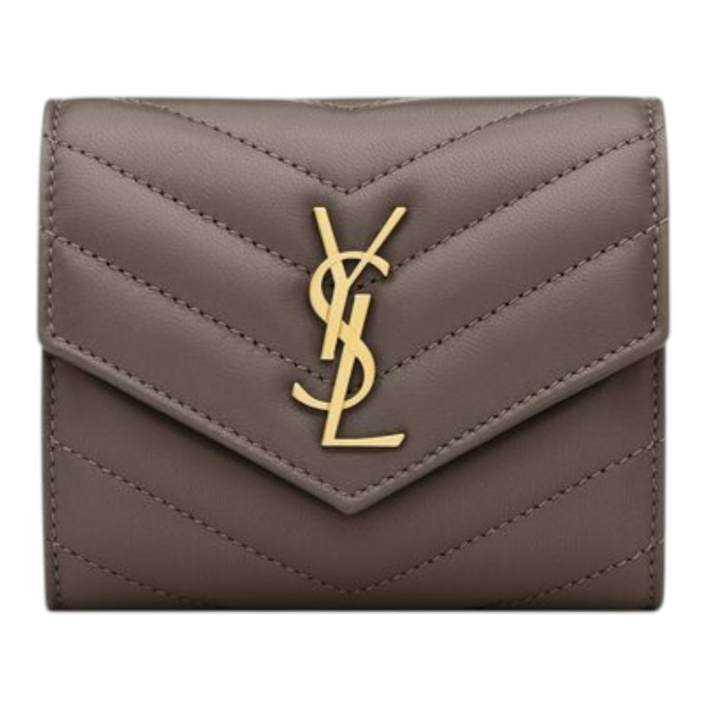 24AW new/Saint Laurent アップリケ付レザーウォレット Wallet 24AW new/Saint Laurent アップリケ付レザーウォレット Wallet